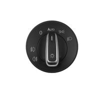 Interrupteur de phares Compatible Avec Skoda Pour Octavia II 2004 2005 2006 2007 2008 2009 2010 2011 2012 2013 Commutateur Commande Automatique Phares OE : 1CO941531A