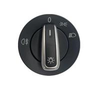 Interrupteur de phares Compatible Avec VW Pour 1T1 1T2 2003 2004 2005 2006 2007 2008 2009 2010 Interrupteur Phares Antibrouillard OE : 3C8941431B