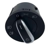Interrupteur de phares pour Tiguan 2008-2014 : Commande intégrée des phares et des Feux antibrouillard, pièce d'origine Constructeur (OEM) 5ND941431A