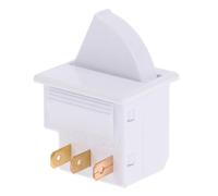 Interrupteur De Porte De Réfrigérateur Blanc 2/3 Broches, 1 Pièce, Pièces De Congélateur, AC 5 A 250 V, Accessoires Ménagers Universels For Réfrigérateur, Vente En Gros(3pin 1pcs)