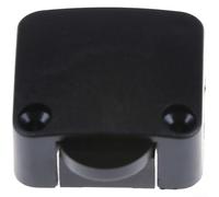 Interrupteur de porte mécanique à réinitialisation automatique pour armoire et armoire Activation de la lumière avec construction ABS et fonctionnement stable (Noir)