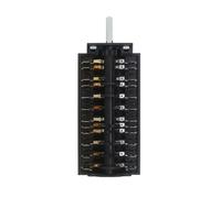 Interrupteur de Position 250V 16A FD109-2, for four, cuiseur vapeur, cuisinière électrique, interrupteur fonction rotatif à bascule, 1 pièces