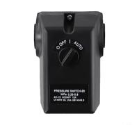 Interrupteur de pression d'air comprimé horizontal 15 A 220 V pour compresseurs, réglable 5,5-12 kg, contacts argentés, industrie et métallurgie, -40 à 85 °C (type A)(A)