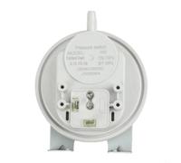 Interrupteur de pression d'air pour chaudière à gaz murale - Capteur de pression du vent stable - Plastique blanc - 65 Pa 40 Pa - Compatible avec le système de chauffage domestique Haier Vanward Vatti