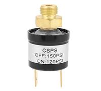 Interrupteur de Pression d'Air, Réglable 120-150 PSI, Filetage 1/8" NPT, Commutateur Pneumatique pour Compresseur d'Air, Pressostat pour Atelier, Garage, Industriel et Bricolage