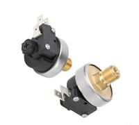 Interrupteur de pression sous vide réglable 10 x 5 x 5 cm G1/4 G1/8 | Plage de pression réglable -20 à -80 KPa Compatible avec les systèmes pneumatiques Installation facile (G1/8 -20 kpa)