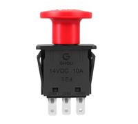Interrupteur de prise de force pour tondeuse Delta 6204 6201 Series 8 bornes 4174684 500016 compatible Hustler Dixie Chopper Husqvarna Classic RZT Pro SZT Pro Zee 2 RZT Series RZT Rouge
