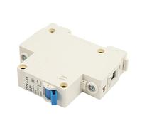 Interrupteur de protection contre les surcharges, structure modulaire facile à installer Disjoncteur miniature 1P Coque en nylon PA66 ignifuge for interrupteurs bouton-poussoir du système d'éclairage