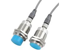 Interrupteur de proximité inductif M30, capteur de mouvement, détection de métaux, contrôle automatique, NPN PNP 12 V 24 V, IP66, 10 15 mm, LMT30(LMT30-10 10mm,With PTFE 2m Cable,PNP NO)