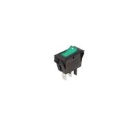 Interrupteur de puissance a bascule 10a-250v spst on-off - avec temoin neon vert