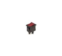 Interrupteur de puissance a bascule 3a-250v dpst on-off - avec temoin neon rouge