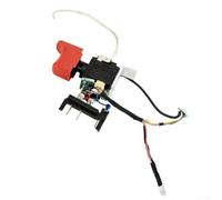 Interrupteur de rechange 343412370 pour perceuse sans fil Metabo pour perceuse sans fil PowerMaxx BS 10,8 V et 12 V, pièce de rechange en métal et plastique pour outils électriques Metabo, 1 pièce