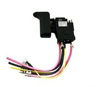 Interrupteur de rechange pour perceuse électrique DJR186 et JR186D, bouton de déclenchement pour outil électrique, pièce 650760-, pour une installation facile sur le composant de l'interrupteur marche