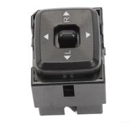 Interrupteur de réglage de rétroviseur gauche 4 voies pour GMC/pour Chevrolet Colorado 2004-2012, OE 15205243, noir