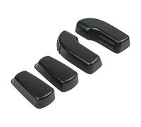 Interrupteur de réglage de siège pour Nissan Navara, lot de 4 boutons Power Seat en ABS noir, interrupteur conducteur et passager pour réglage de l'angle, pièce de rechange robuste pour mise à niveau