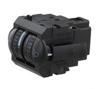 Interrupteur de réglage horizontal de phare 3B0941333C de rechange pour Passat B5, interrupteur de nivellement de contrôle de la hauteur des feux avant, bouton intérieur de voiture en ABS noir