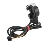 Interrupteur de régulateur de guidon de moto 3 en 1 pour phares, clignotants, klaxon, comprend un câble de 4,9 pieds, facile à installer, design compact