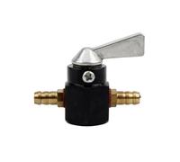Interrupteur de réservoir de carburant universel pour carburateur de moto, 6 mm, interrupteur marche/arrêt, moteur à essence pour scooter, VTT Carburateur kit Carbu pour Moteur(Black)