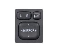 Interrupteur de rétroviseur pour Toyota Corolla ZZE122 CE120 NZE120 ZZE12, Interrupteur de réglage de Commande de rétroviseur de Voiture 8487252040 84870-28020 84872-52040