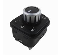 Interrupteur de rétroviseur pour VW Transporter 2010-2015 et Scirocco 2009-2015;Bouton de réglage du rétroviseur; de Commande de rétroviseur latéral;référence 5ND959565A;référence 5K0 959 565