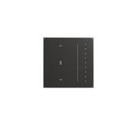 Interrupteur de Rideau Intelligent Tuya Zigbee, Panneau Tactile Anti-Éblouissement avec Rétroéclairage Fluide, Format B (UE) B