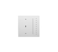 Interrupteur de Rideau Intelligent Tuya Zigbee, Panneau Tactile Anti-Reflets avec Rétroéclairage Fluide, Compatible UE A