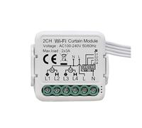 - interrupteur de rideau WIFI/ZigBee, Module de rideau, interrupteur aveugle, application Life, télécommande(WIF 2Gang)