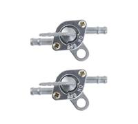 Interrupteur de Robinet Essence Moto Convient pour motos tout-terrain et VTT de 50 à 125 cm³ (lot de 2) robinet de réservoir d'essence avec interrupteur marche/arrêt.(B)
