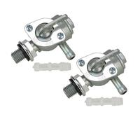 Interrupteur de Robinet Essence Moto Lot de 2 robinets d'arrêt de carburant pour moto, interrupteur M10 x 1,25, pour moteur de générateur 2-6,5 kW 168F Réservoir Robinet de Gaz