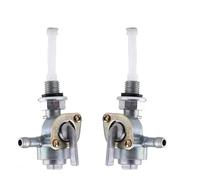 Interrupteur de Robinet Essence Moto Lot de 2 robinets de soupape pour moto et VTT, pour générateur, réservoir de carburant, vanne d'arrêt, accessoires automobiles Réservoir Robinet de Gaz