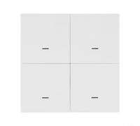 Interrupteur de scène intelligent Zigbee 3.0, 4 interrupteurs à bouton poussoir pour maison intelligente avec 12 modes contrôlés pour l'application SmartLife