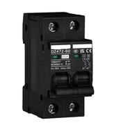 Interrupteur de sectionnement solaire 1000 V CC, 2 pôles, disjoncteur, protection contre les surcharges et courts-circuits, 6 kA, 10 A-60 A(30A)