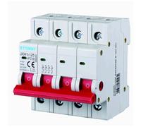 Interrupteur de sectionneur modulaire 100A, 4P 4 pôles, occupe 4 modules DIN, 380 V 415 V AC, interrupteur d'isolation