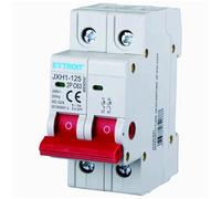 Interrupteur de sectionneur modulaire 63A, 2P 2 pôles, occupe 2 modules DIN, 220 V 230 V AC, interrupteur d'isolation