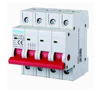 Interrupteur de sectionneur modulaire 63A, 4P 4 pôles, occupe 4 modules DIN, 380 V 415 V AC, interrupteur d'isolation