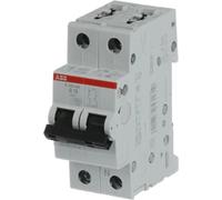 Interrupteur de sécurité série S200 1P+N 16A - B (AC) 6 kA ABB S201-B16NA
