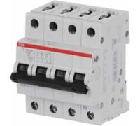 Interrupteur de sécurité série S200 3P+N 16A - C (AC) 6kA ABB S203-C16NA