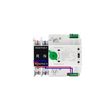 Interrupteur de sélection conversion automatique à double alimentation ATS PV monophasé 2P 4P 100A AC 110V 220V sans interruption(4p Ac 220v,City Grid-PV Energy)