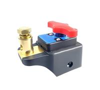 Interrupteur de séparation de batterie - 7,8 x 4,75 x 5,8 cm - En cuivre ABS - Interrupteur principal électrique pour camping-car, yacht, remorque, véhicule nautique - Séparateur de batterie universel