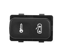 Interrupteur de serrure de porte central, ABS Bouton de commutateur de serrure de porte centrale noir 1Z0962125A Fit pour Mk2 2004-2013, noir