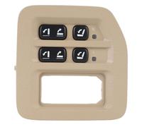 Interrupteur de siège rabattable 15C223 pour LX 570 de troisième génération, interrupteur de commande du rabattement du siège arrière, pièce de rechange OEM résistante à (Beige)