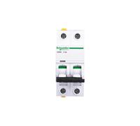 Interrupteur de surintensité 2P C 6A 6kA AC iC60N-C6-2 A9F04206