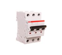 Interrupteur de surintensité 3P B 50A 6kA AC S200 2CDS253001R0505
