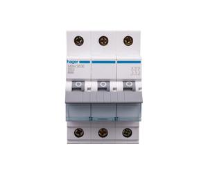 Interrupteur de surintensité 3P B 63A 6kA AC MBN363E
