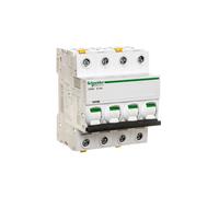 Interrupteur de surintensité 4P B 16A 6kA AC A9F03416