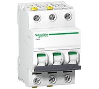 Schneider Electric Disjoncteur iC60N A9F04340 3P 40A C Blanc