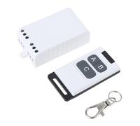 Interrupteur de télécommande Portable à 3 voies, pratique, avec 3 boutons, Protection contre les surcharges 220V, pour accessoires KZ00725