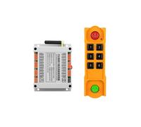 Interrupteur de Télécommande Sans Fil DC12V-36V 433MHz 6CH FSK pour Boîtier de Distribution, Programmateur PLC, Télécommande D'Ascenseur