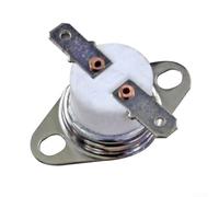 Interrupteur de température 16 A bimétal Interrupteur thermostat normalement fermé Limiteur de température pour appareils électriques industriels Surveillance de la chaleur (180 degrés - anneau mobile