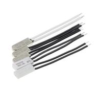 Interrupteur de température à disque bimétallique KSD9700 250 V 5 A 10 A 16 A 40~155 degrés, thermostat normalement fermé, fusibles de protection thermique(Plastic 10A,NORMALLY CLOSED_130C)
